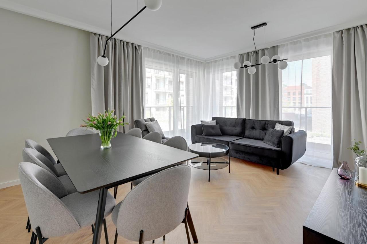 Apartmán Blue Mandarin Marina Gdaňsk Exteriér fotografie
