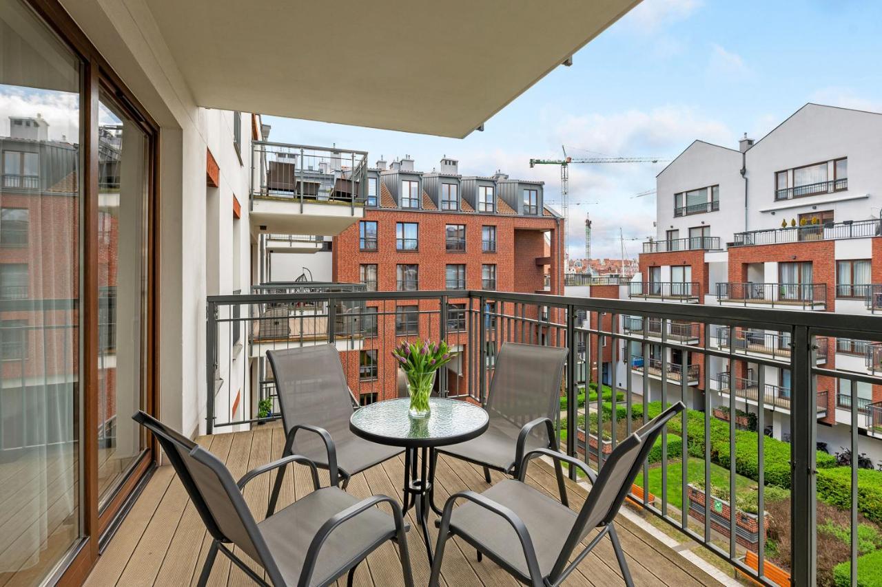 Apartmán Blue Mandarin Marina Gdaňsk Exteriér fotografie