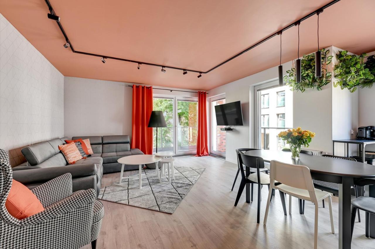 Apartmán Blue Mandarin Marina Gdaňsk Exteriér fotografie