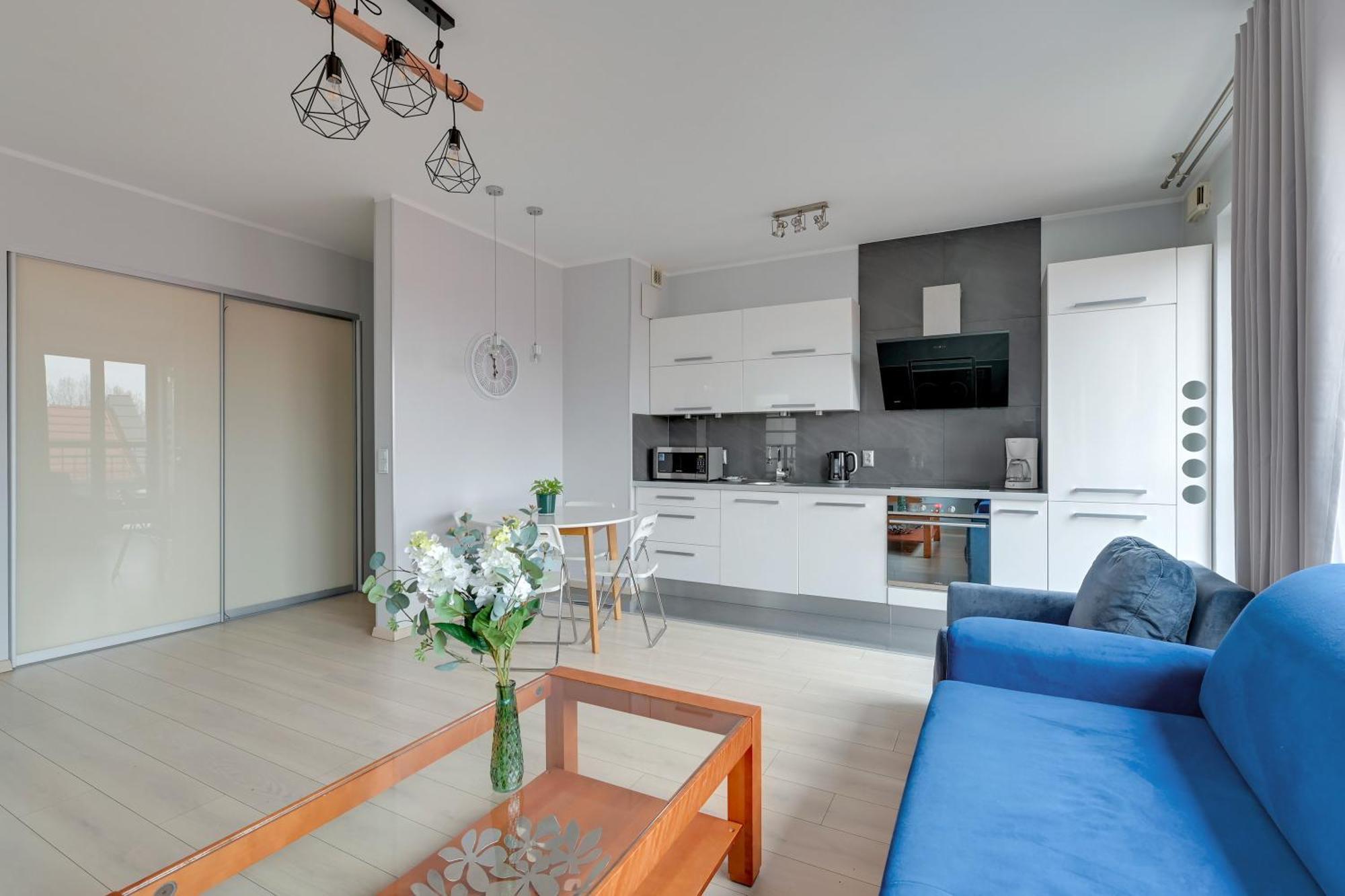 Apartmán Blue Mandarin Marina Gdaňsk Pokoj fotografie