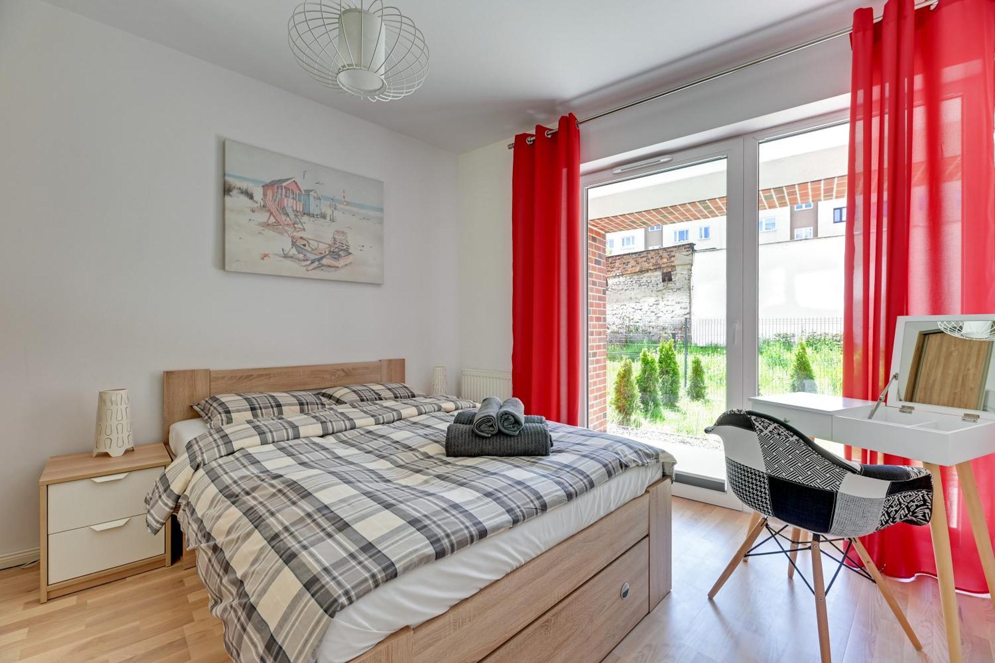 Apartmán Blue Mandarin Marina Gdaňsk Pokoj fotografie