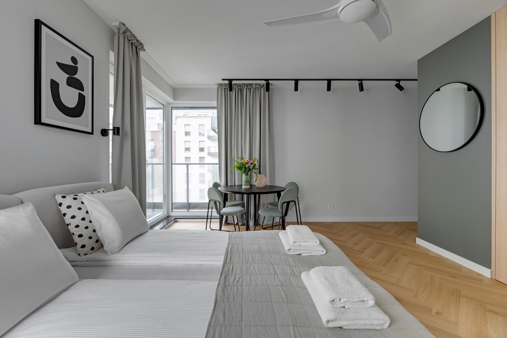Apartmán Blue Mandarin Marina Gdaňsk Pokoj fotografie