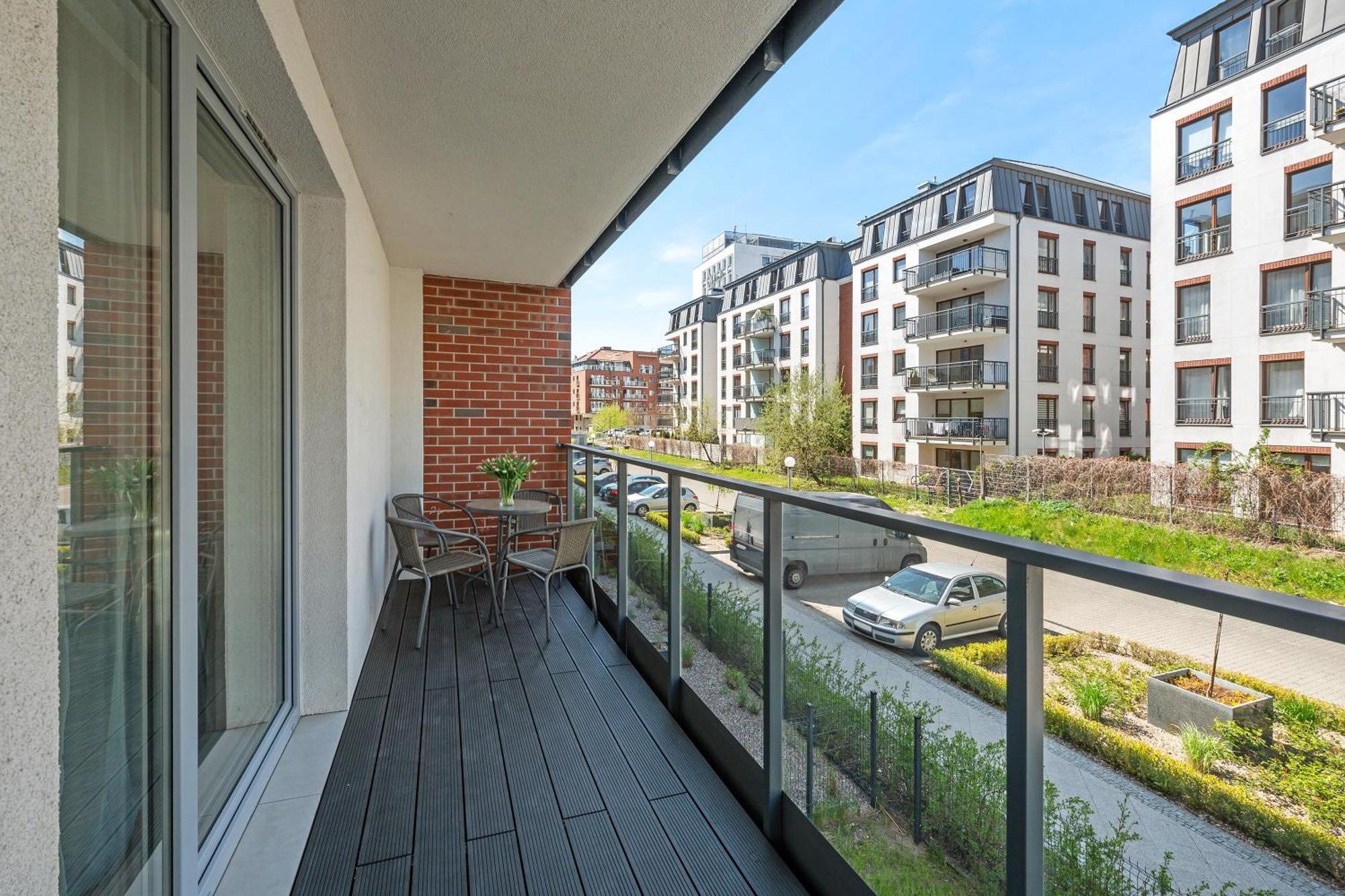 Apartmán Blue Mandarin Marina Gdaňsk Pokoj fotografie