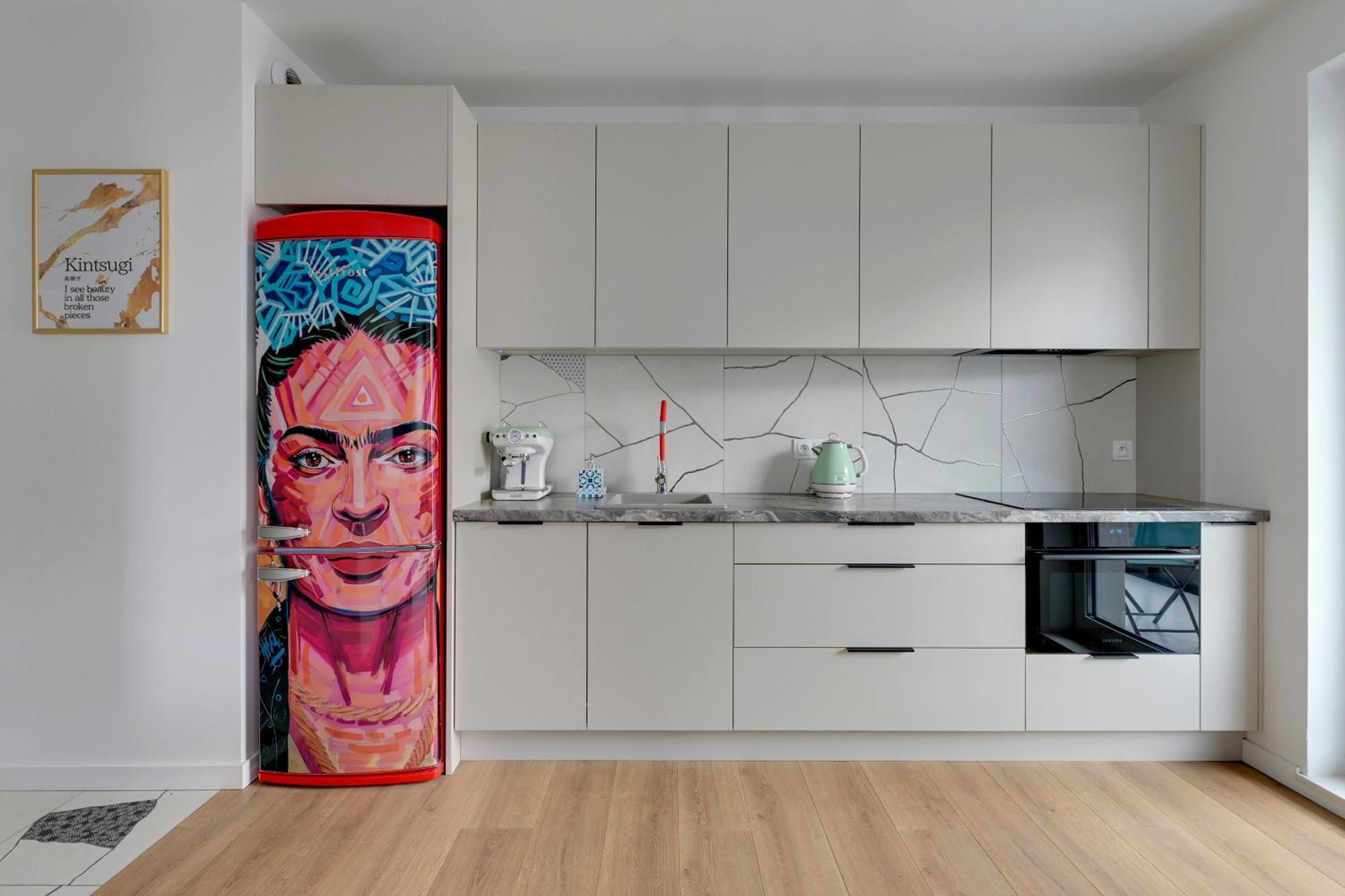Apartmán Blue Mandarin Marina Gdaňsk Pokoj fotografie