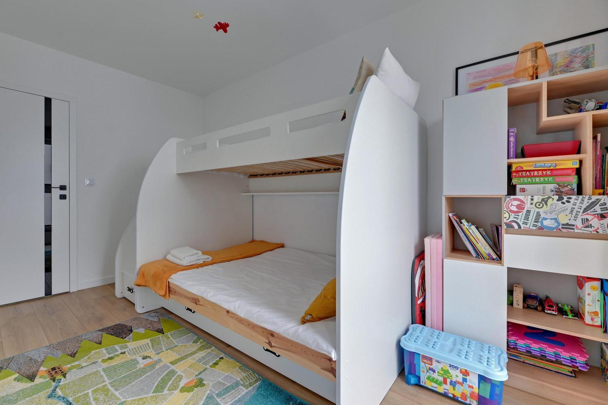 Apartmán Blue Mandarin Marina Gdaňsk Pokoj fotografie