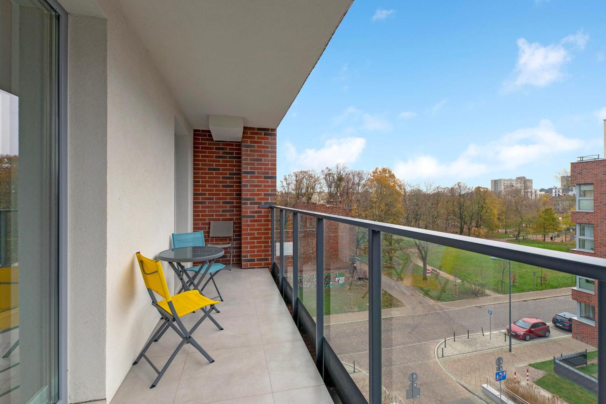 Apartmán Blue Mandarin Marina Gdaňsk Pokoj fotografie