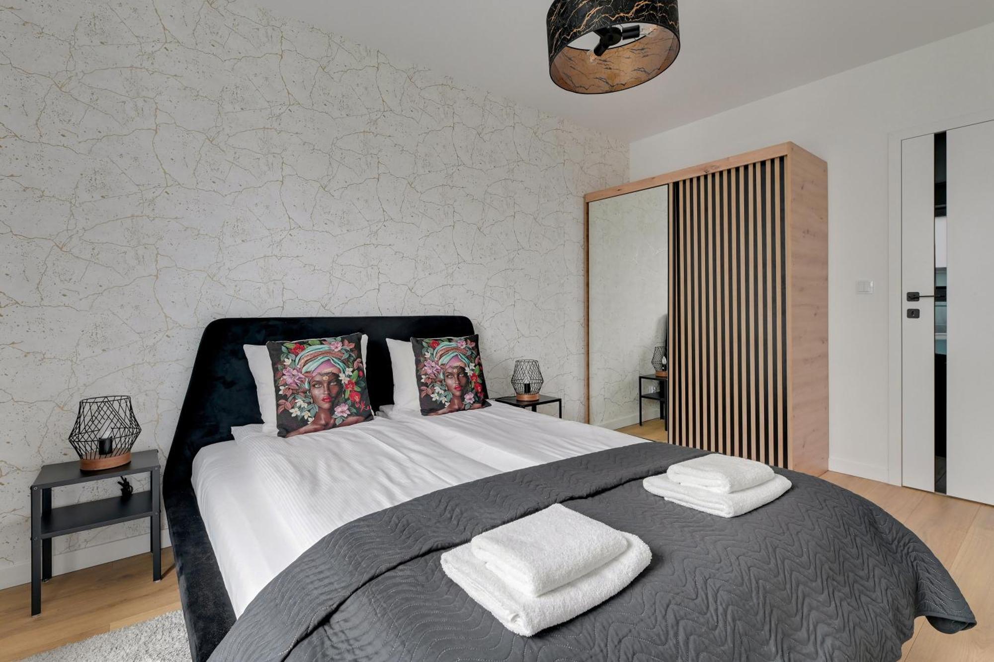 Apartmán Blue Mandarin Marina Gdaňsk Pokoj fotografie