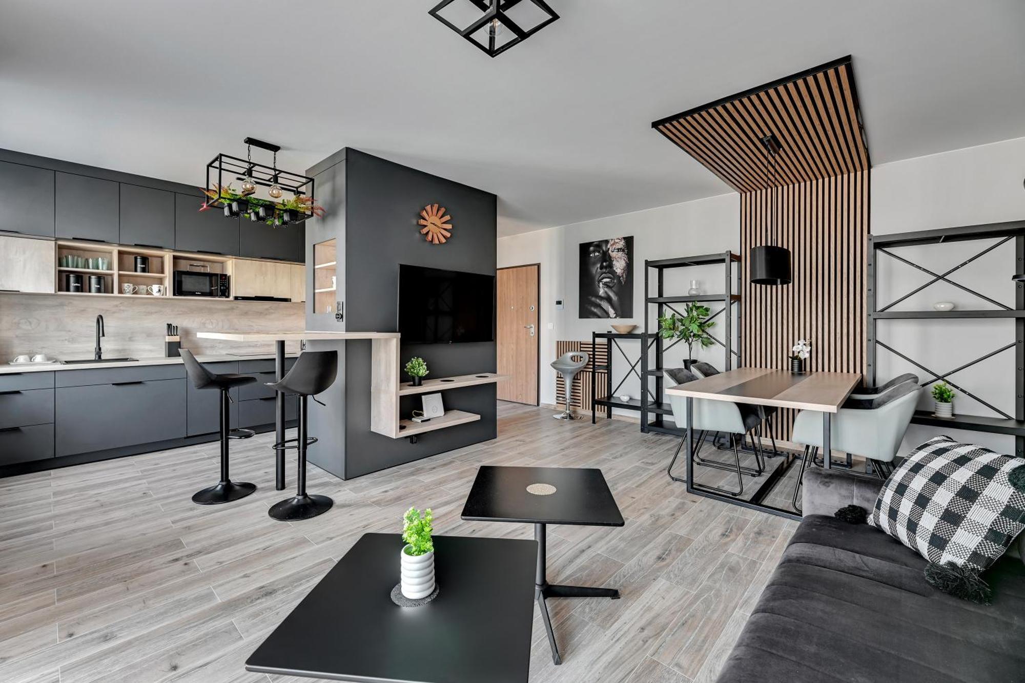 Apartmán Blue Mandarin Marina Gdaňsk Pokoj fotografie