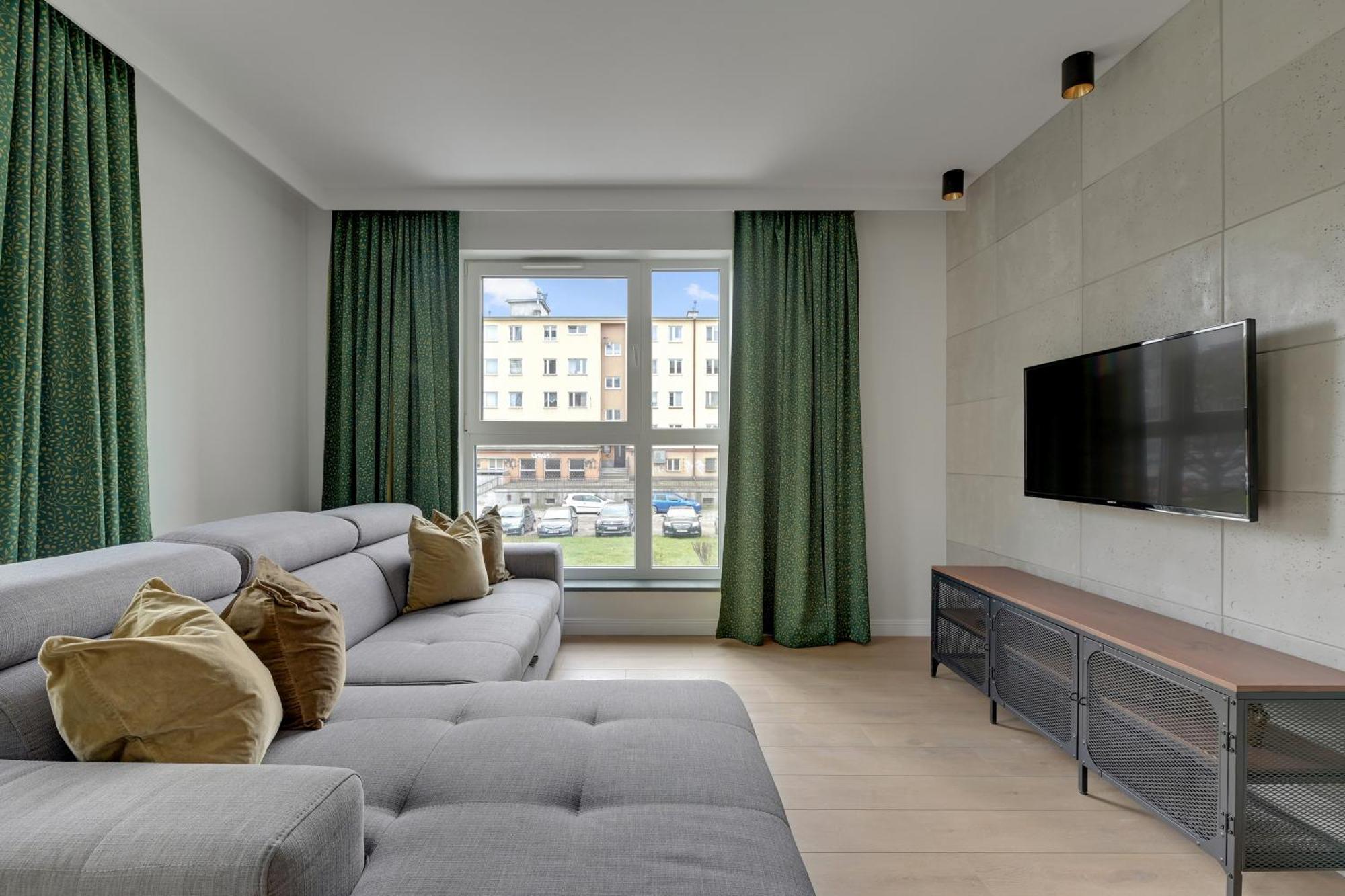 Apartmán Blue Mandarin Marina Gdaňsk Pokoj fotografie